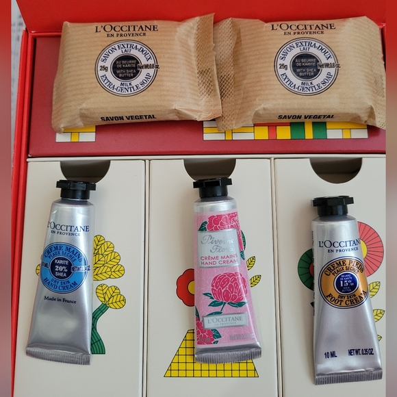 L’OCCITANE 2021 Holiday Gift Box GWP Sample Travel Sizes NEW NWT - Picture 4 of 10